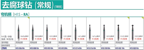 德国奥一去腐球钻（常规）