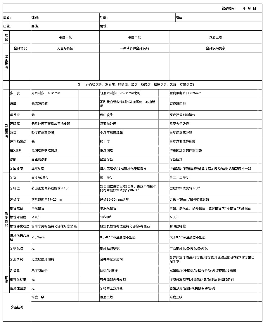 宇森镍钛根管锉